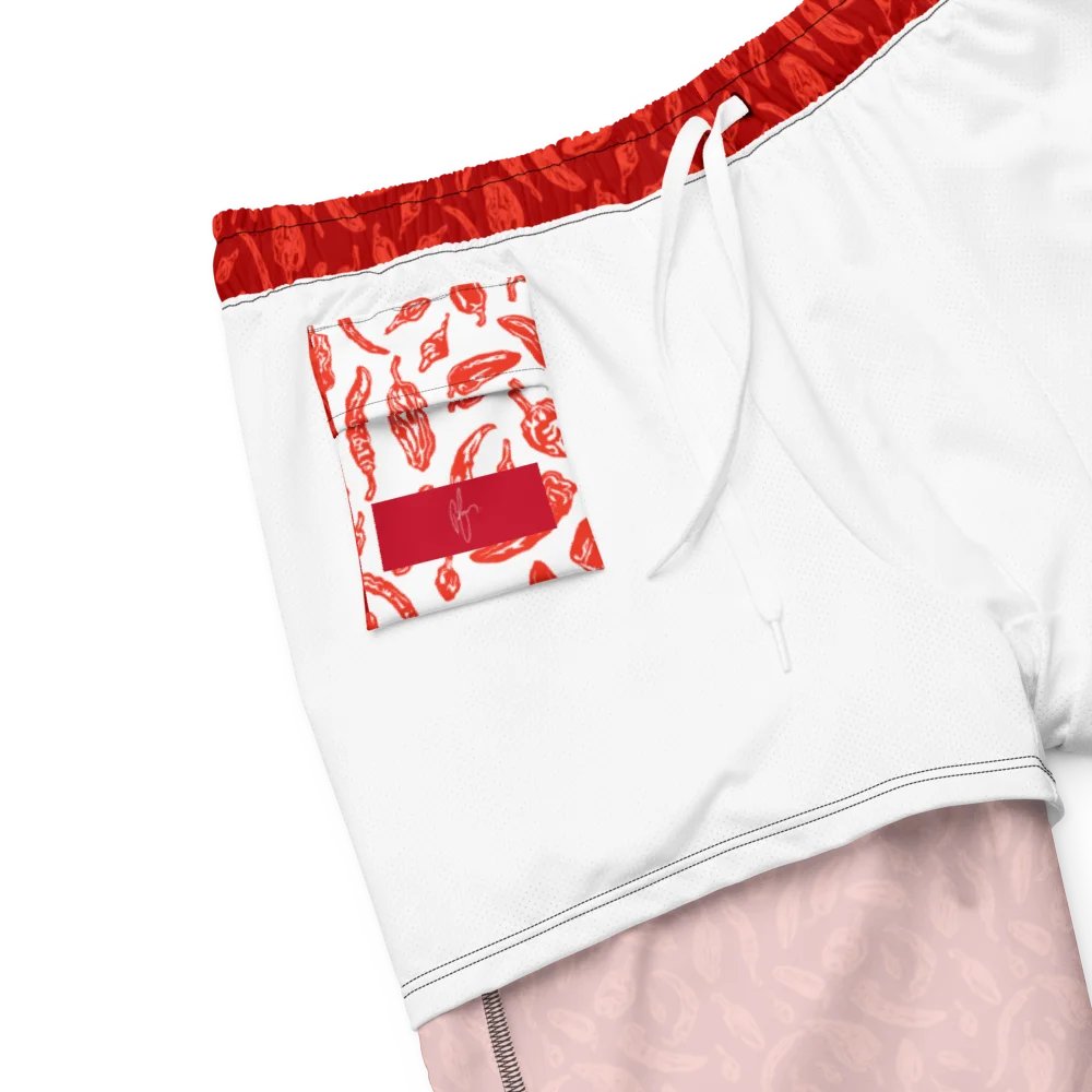 Summer Peps Swimshorts in Red product image (6)