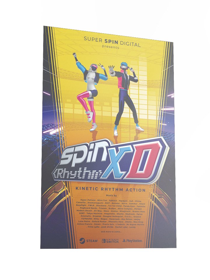 Spin Rhythm XD Movie-Style Matte Poster product image (6)
