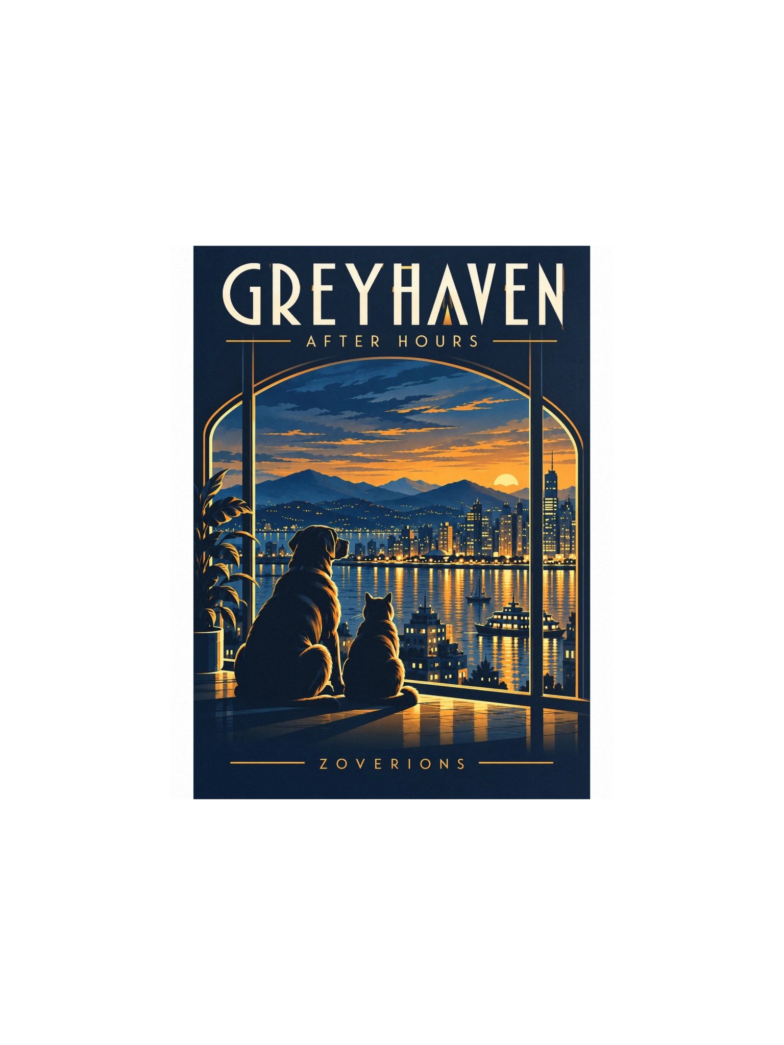 Greyhaven After Hours Art Print product image (1)
