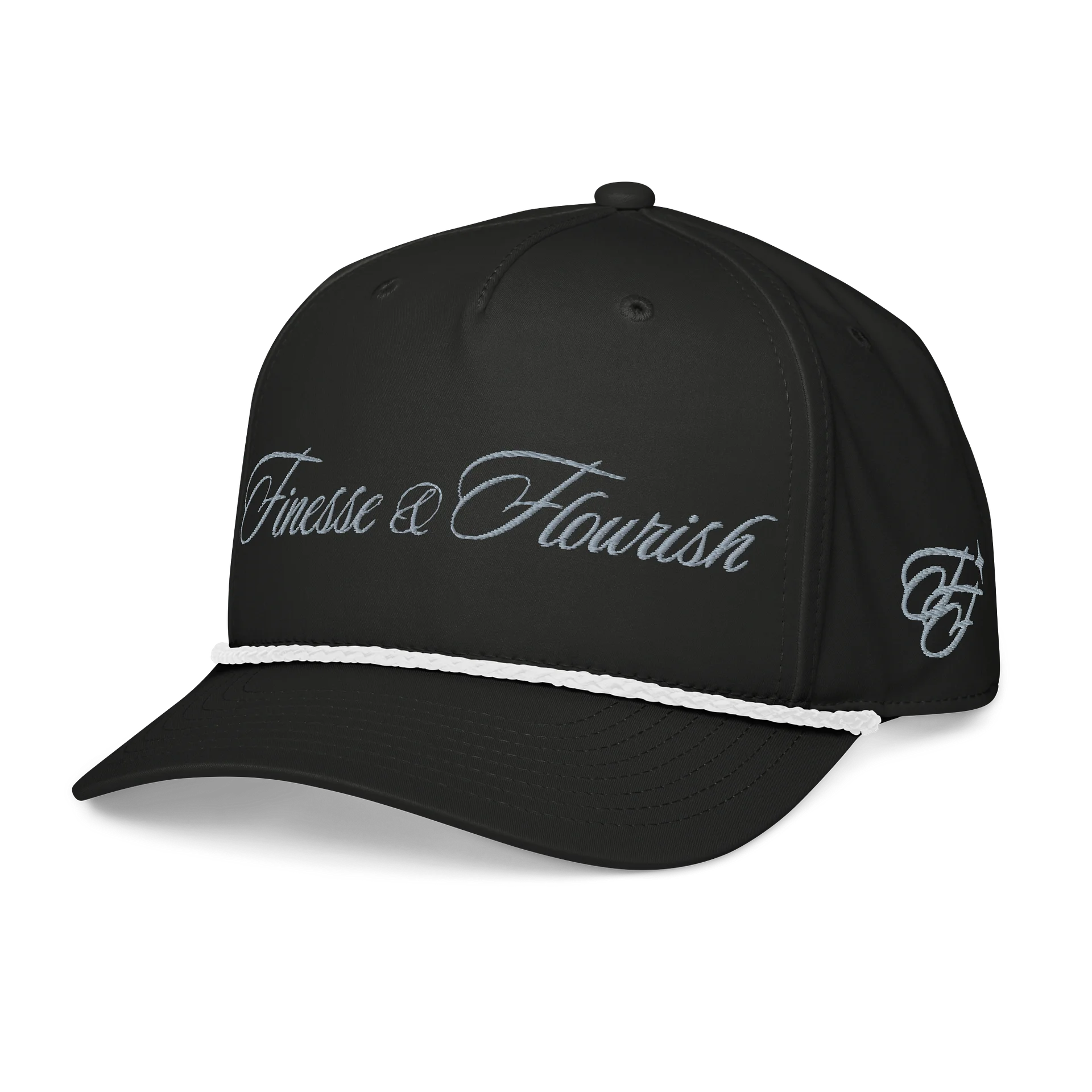 F&F Script Five-Panel Classic Rope Cap (GRY) product image (10)