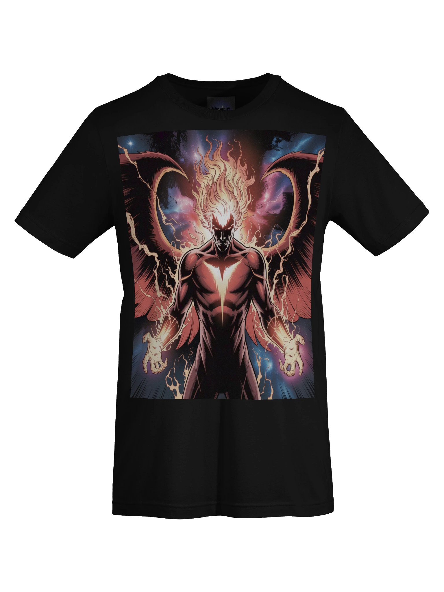Dark Phoenix Cosmic Fury Supersoft T-Shirt – Inferno Wing Eclipse product image (1)