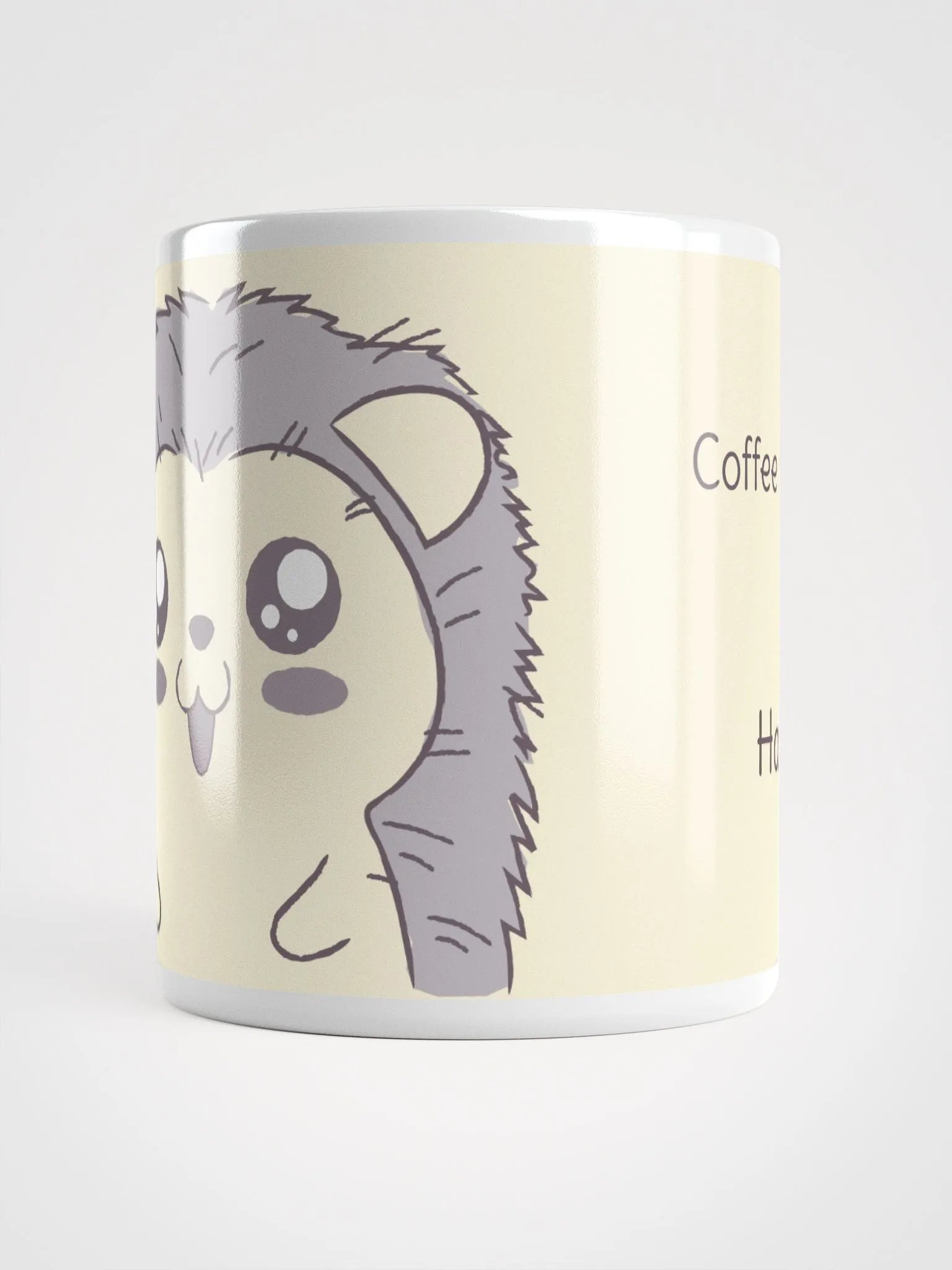Cute Hedgehog Coffee Mug: Coffee + Hedgehogs = Happiness | Perfect Gift Idea product image (5)