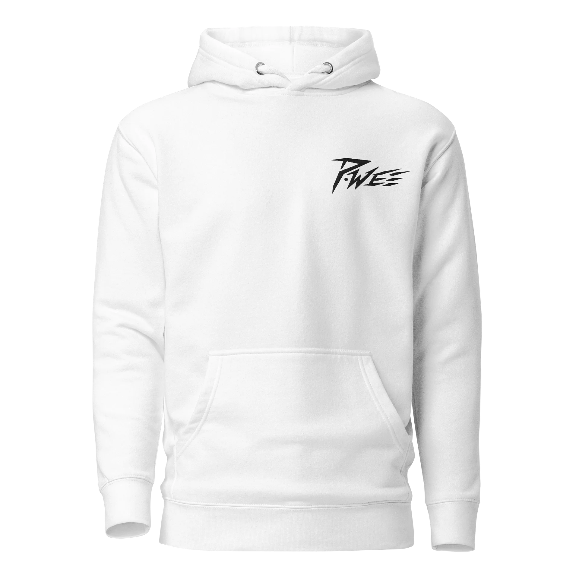 p.wee hoodie white / b logo product image (1)