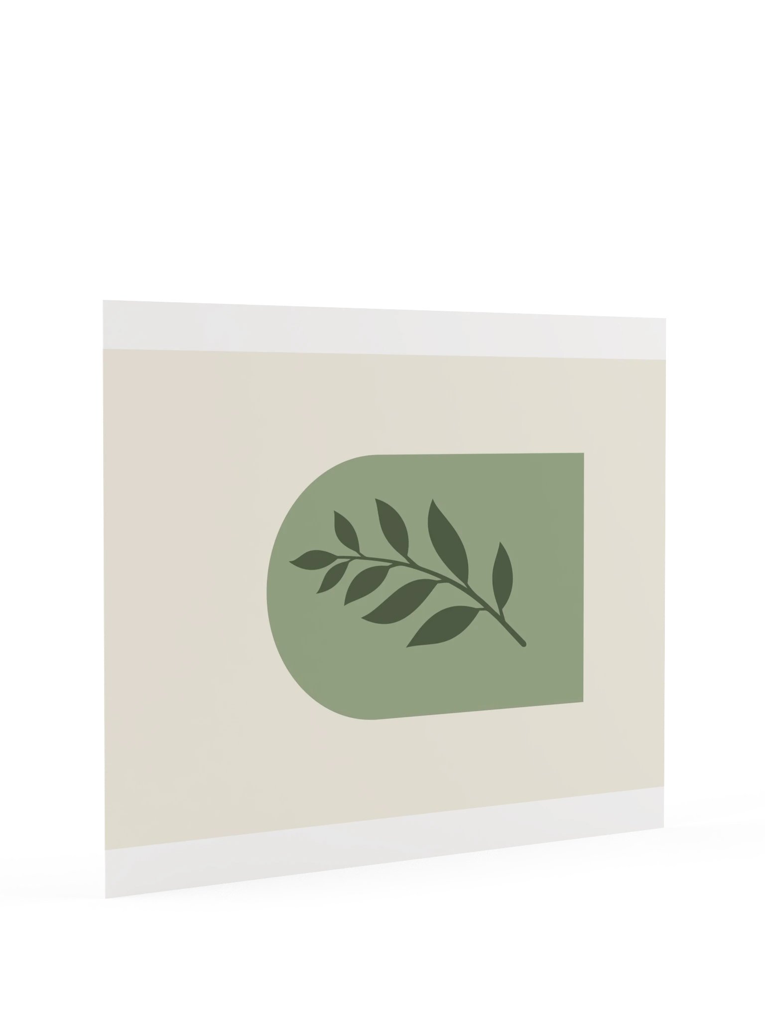 Sage Green Botanical Arch Print | Bathroom Wall Art product image (9)