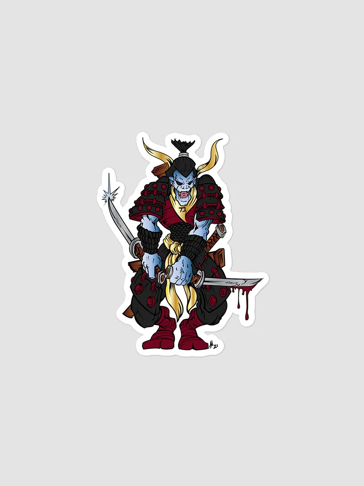 Samurai Bubble-free stickers product image (1)