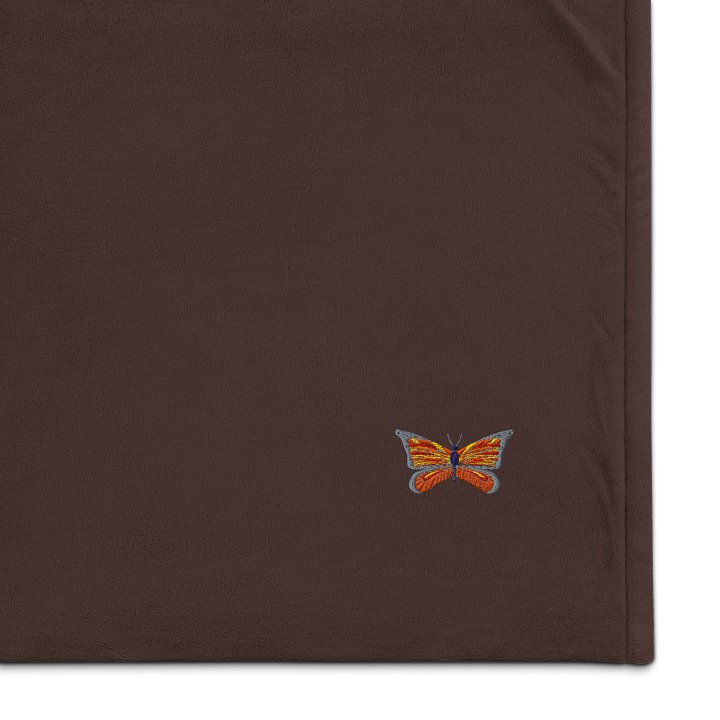 Symmetrical Dragonfly Wing Soft Sherpa Blanket product image (1)