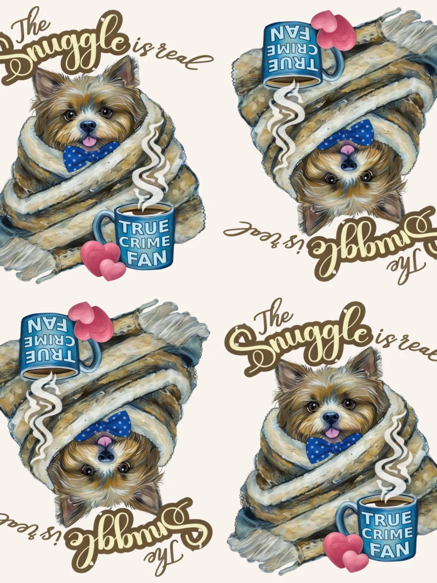 The Snuggle Is Real Cozy True Crime Throw Blanket product image (8)
