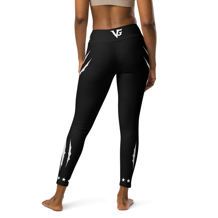 Void Black Steel Shred Yoga Leggings product image (2)