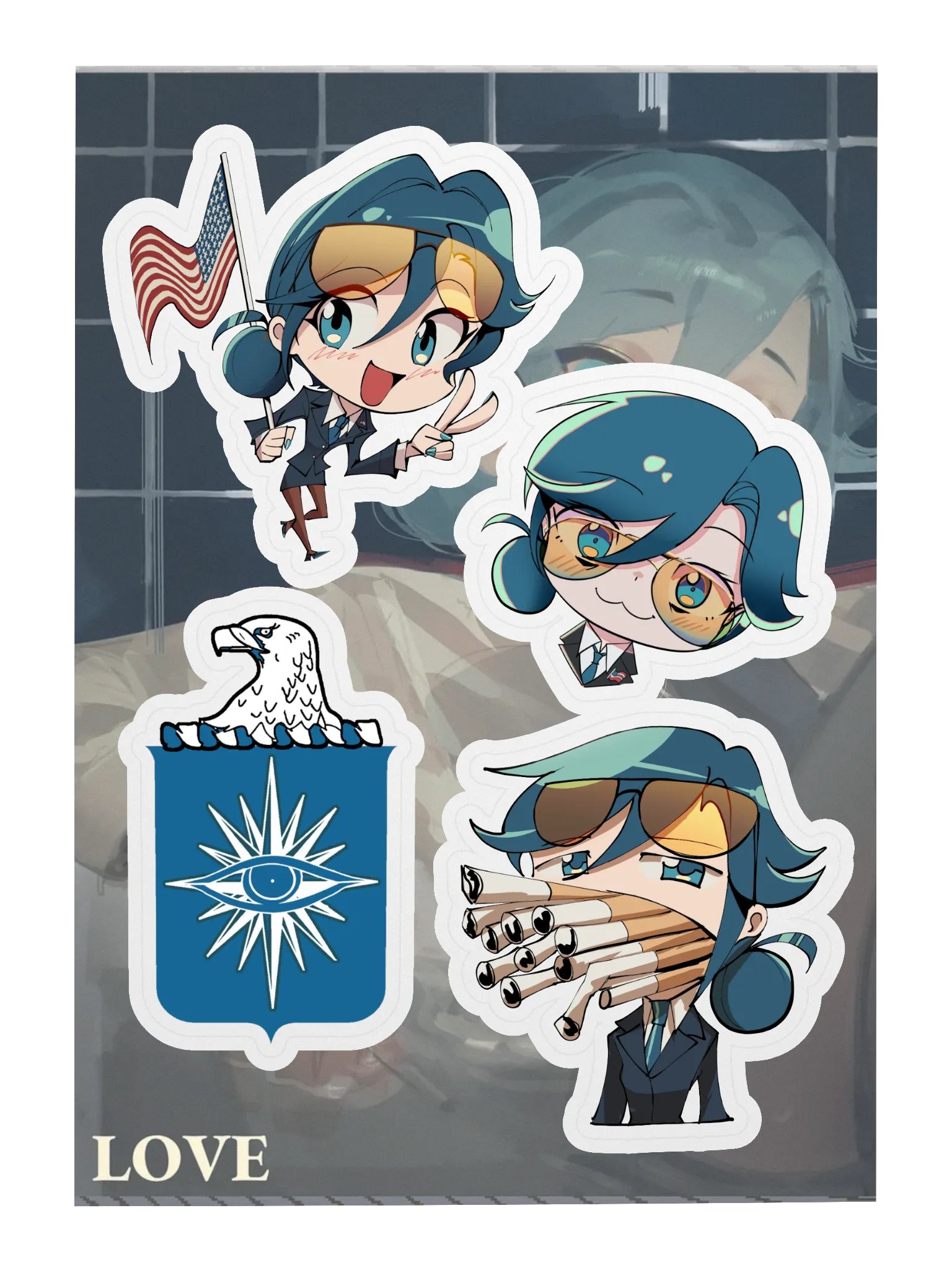 Naomi Kennedy Sticker Sheet product image (3)