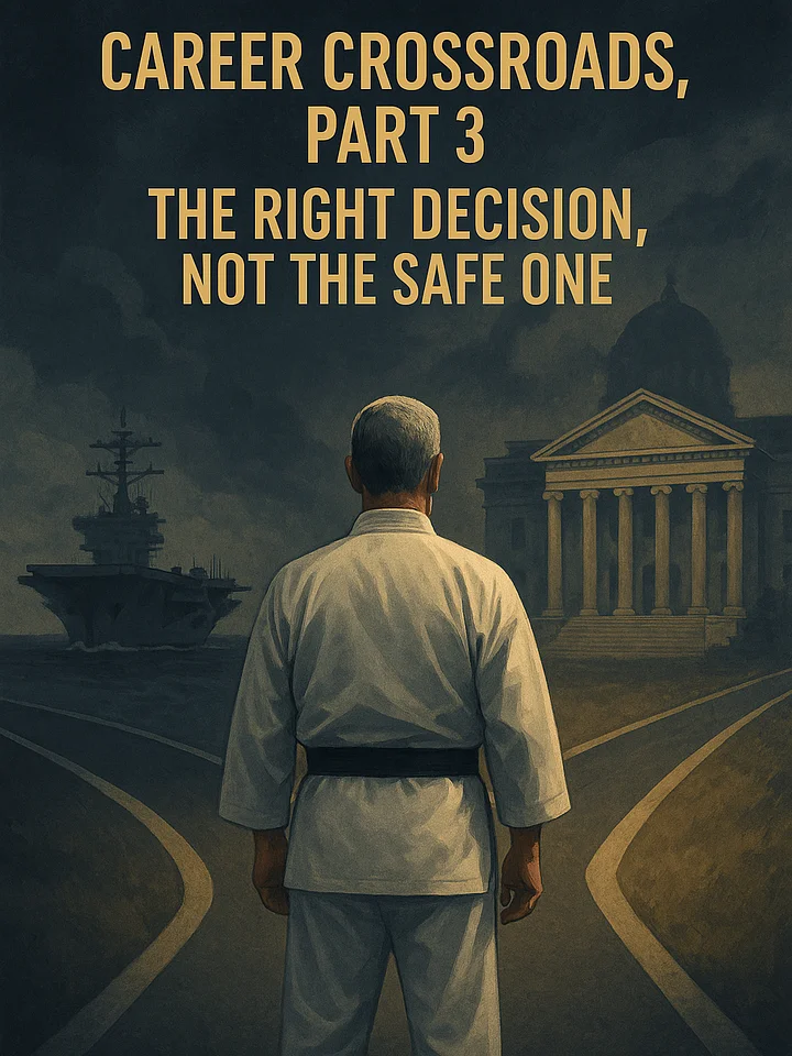 Career Crossroads, Part 3: The Right Decision Isn’t Always the Safe One product image (1)
