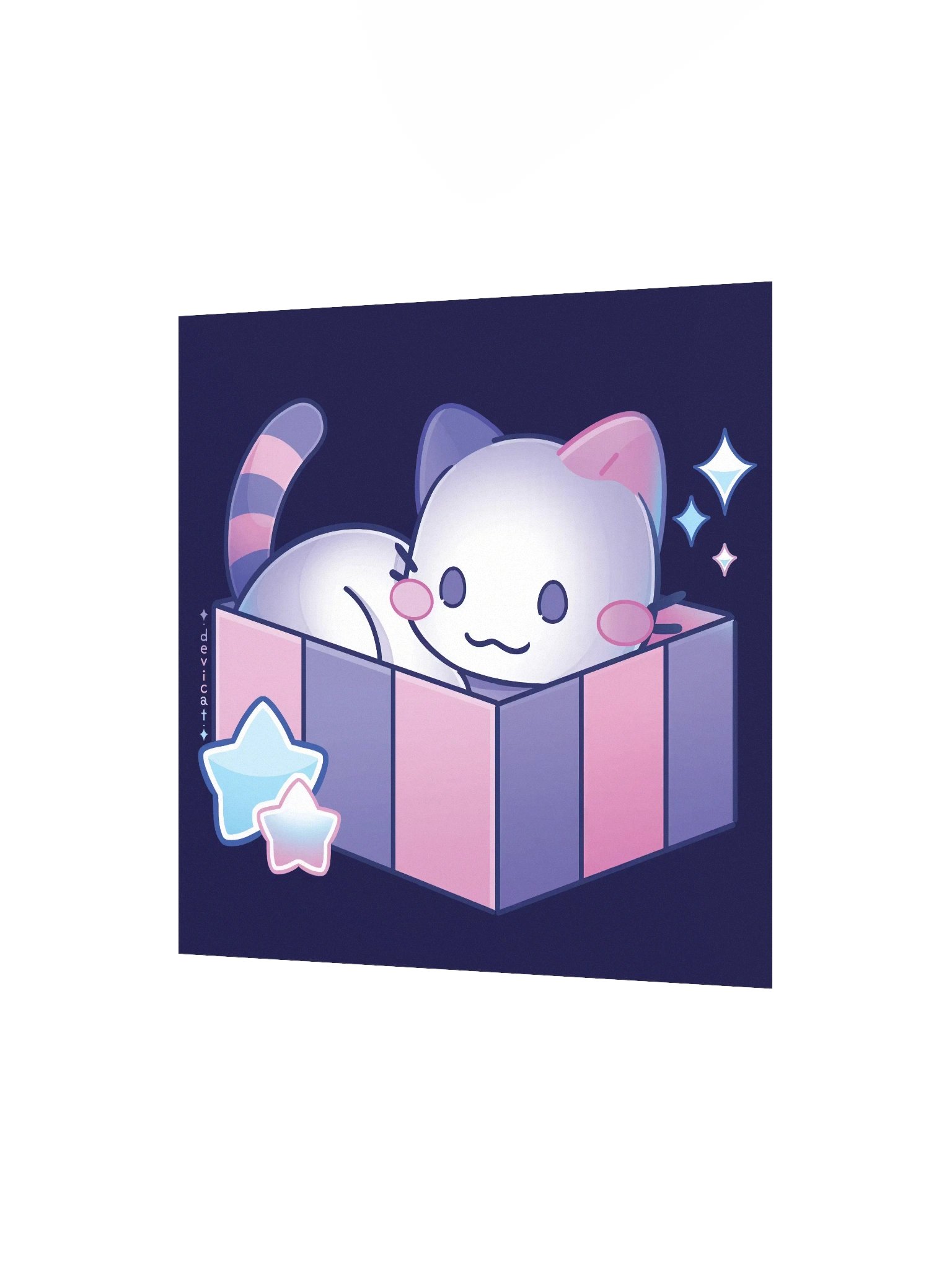 CandiCat Cat In A Box 2026 Print product image (9)