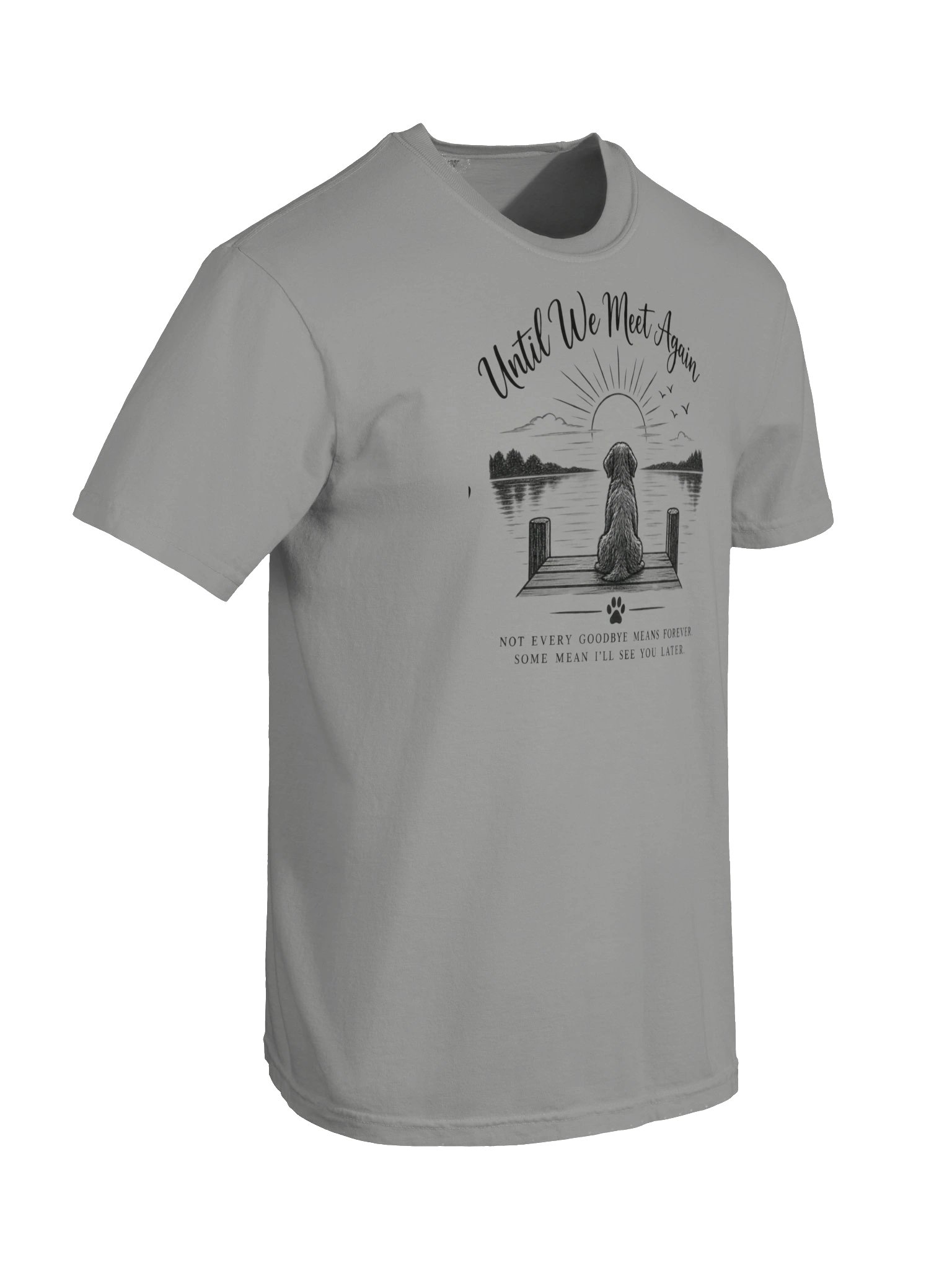 Until We Meet Again Dog Memorial Tee product image (7)