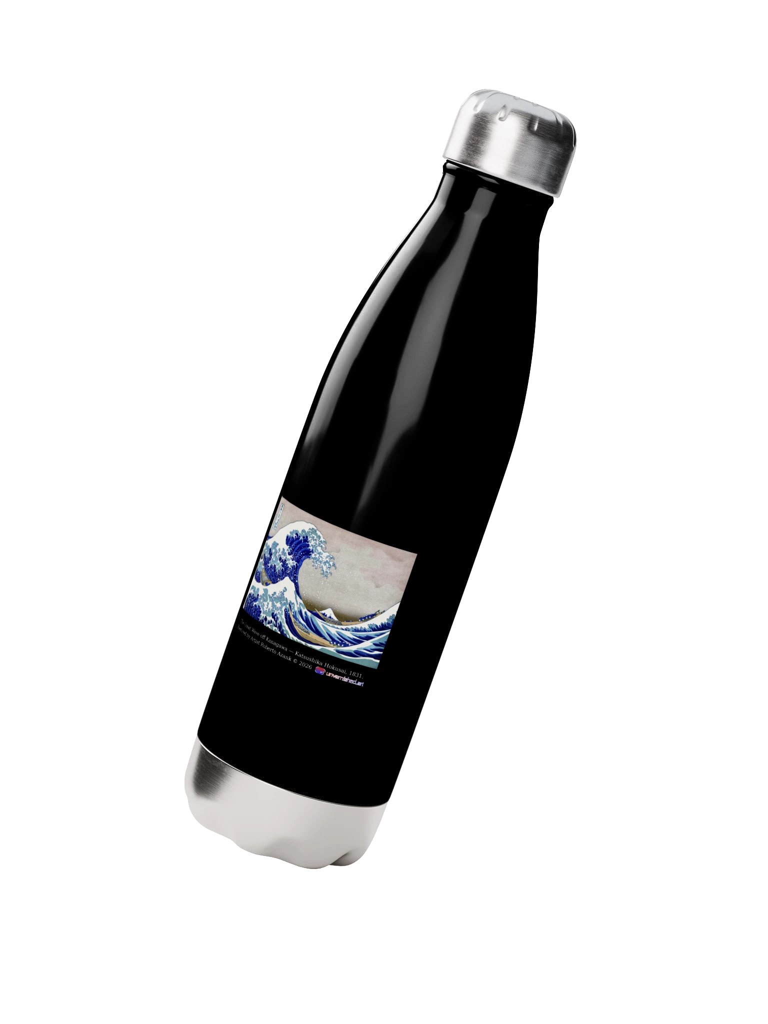 The Great Wave off Kanagawa — Water Bottle product image (2)