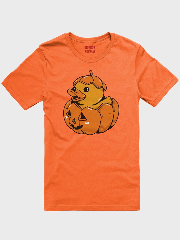 Rubber Duck Pumpkin Halloween T-Shirt product image (1)