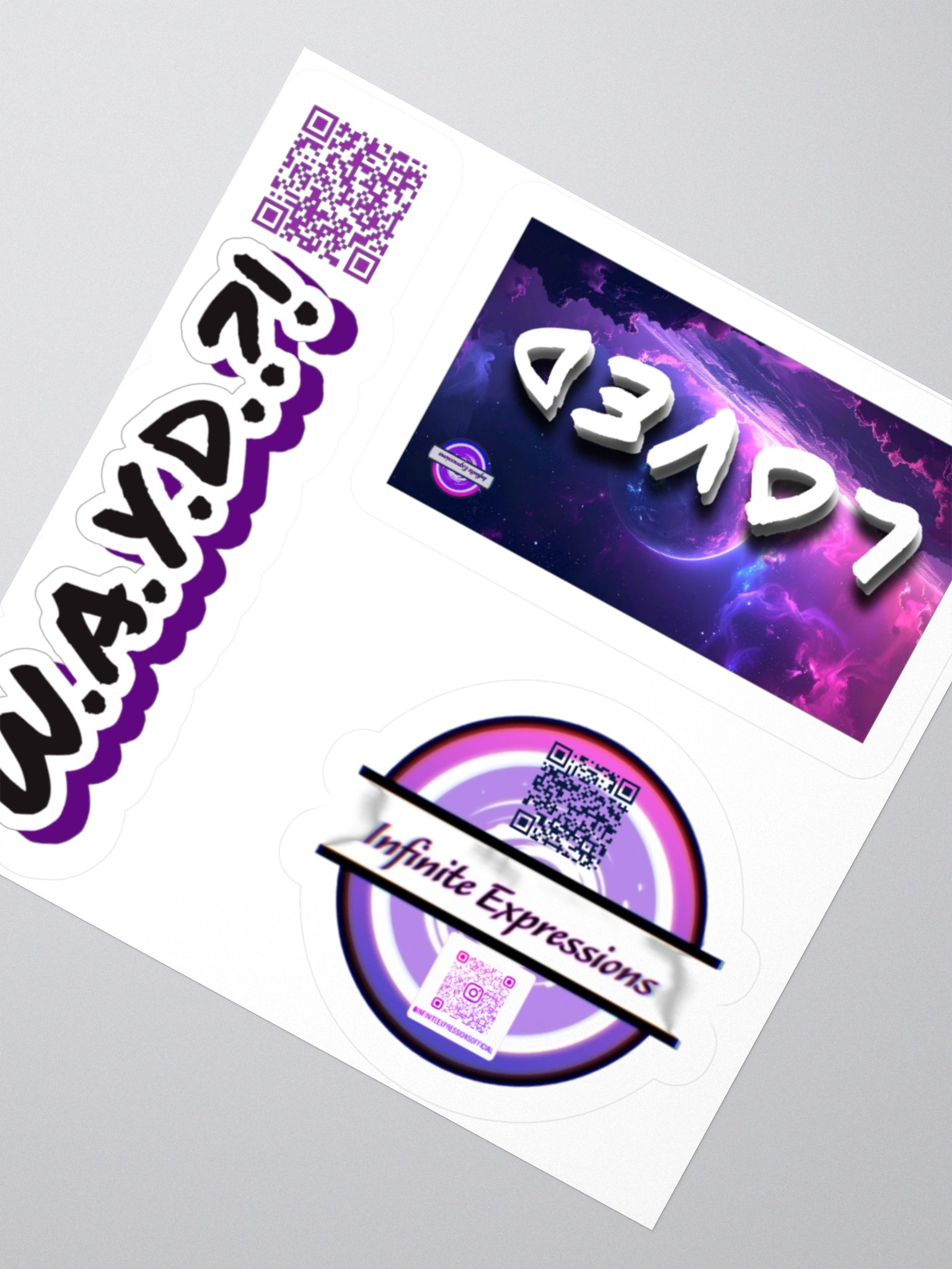 W.A.Y.D.?! & LOVED Stickers product image (2)