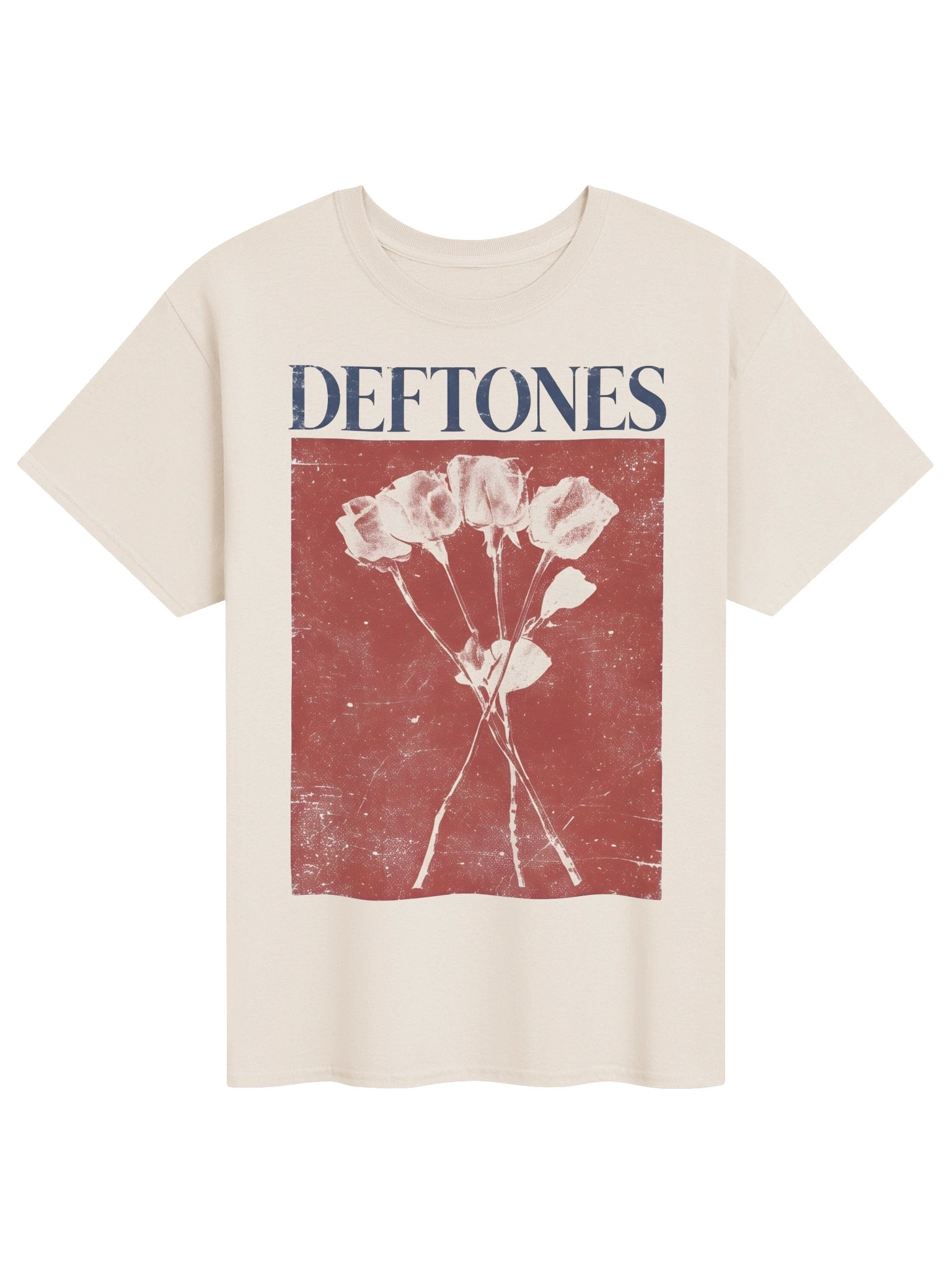 Deftones Roses Ivory Sick New World Texas Merch Tshirt product image (1)