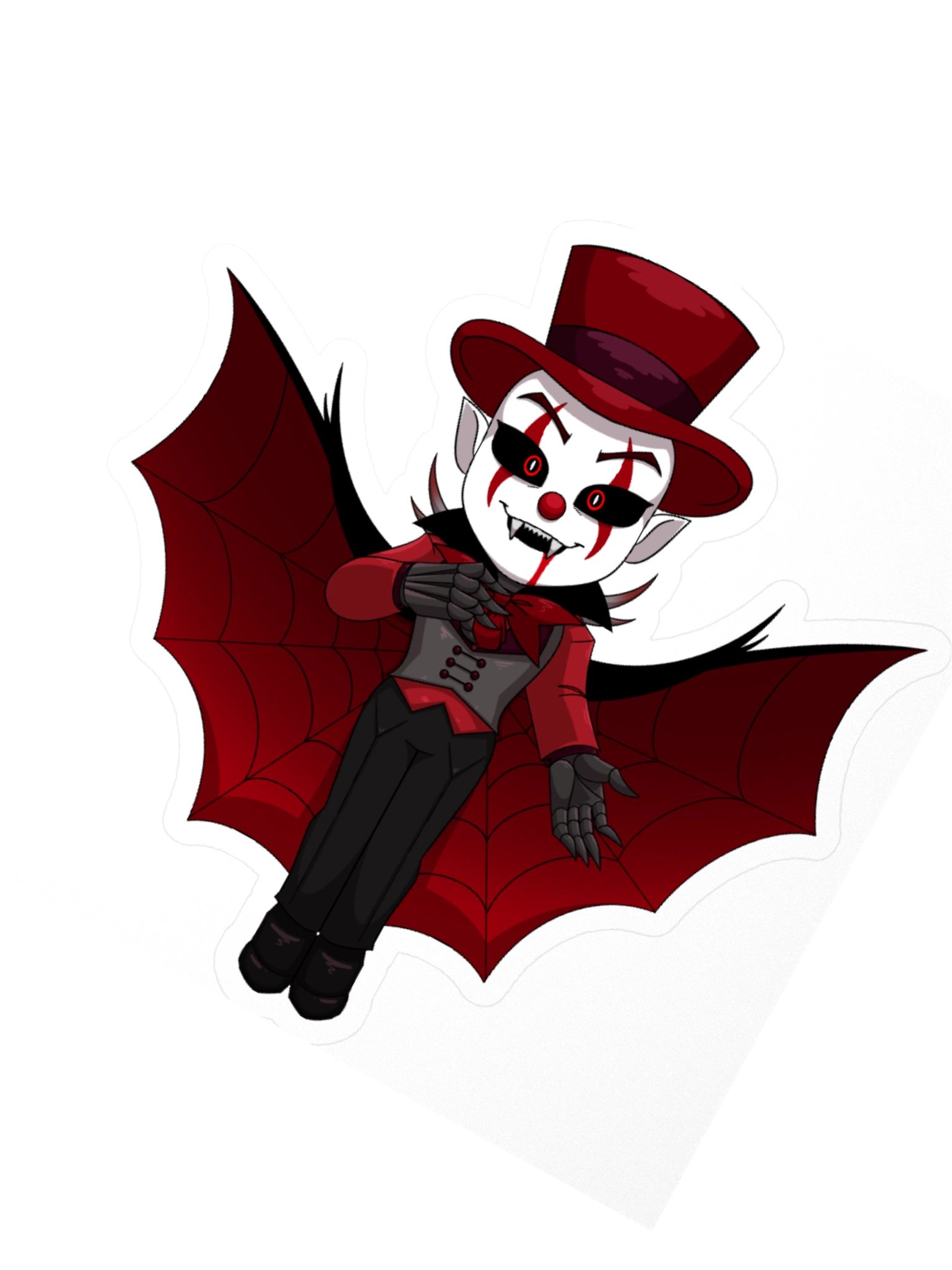 Death Horse Vampire Sticker product image (6)