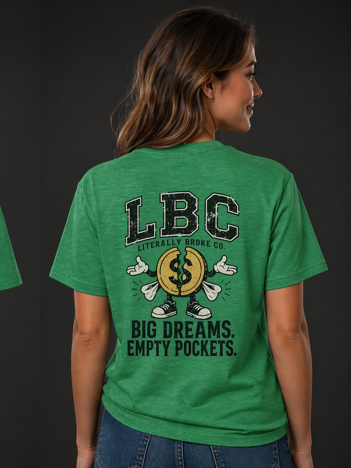 LBC Comfort Tee- Big Dreams Vintage Style product image (1)