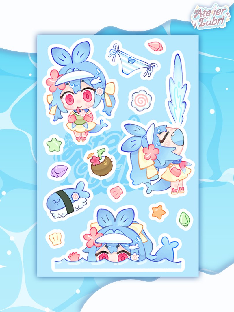 Lazuli Island Adventure Sticker Sheet product image (1)
