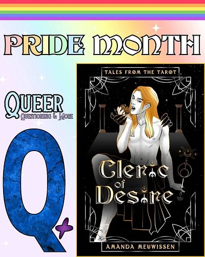 To wrap up Pride Month, I am finishing highlighting different LGBTQ+ rep in my books, and today is for the Q: Queer, Question...