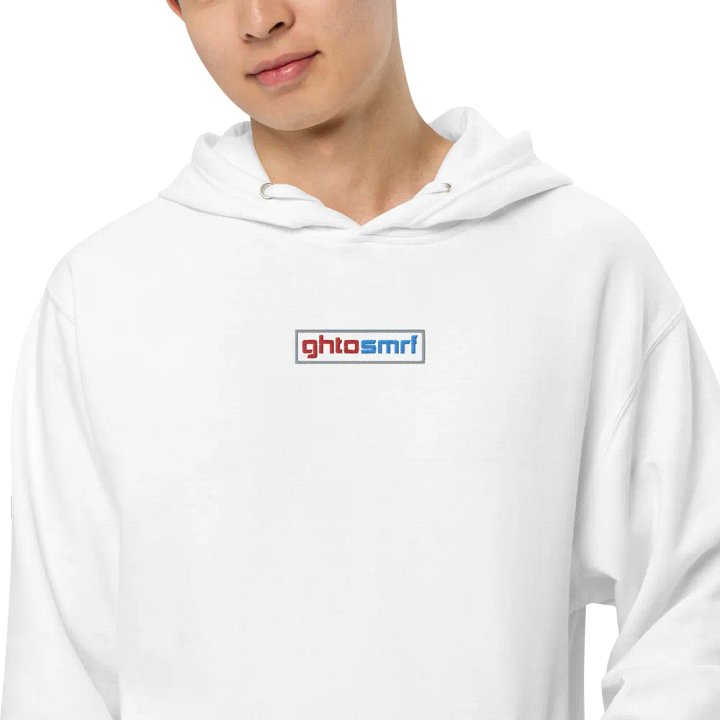 Embroidered Front + Back Logo (white) product image (2)