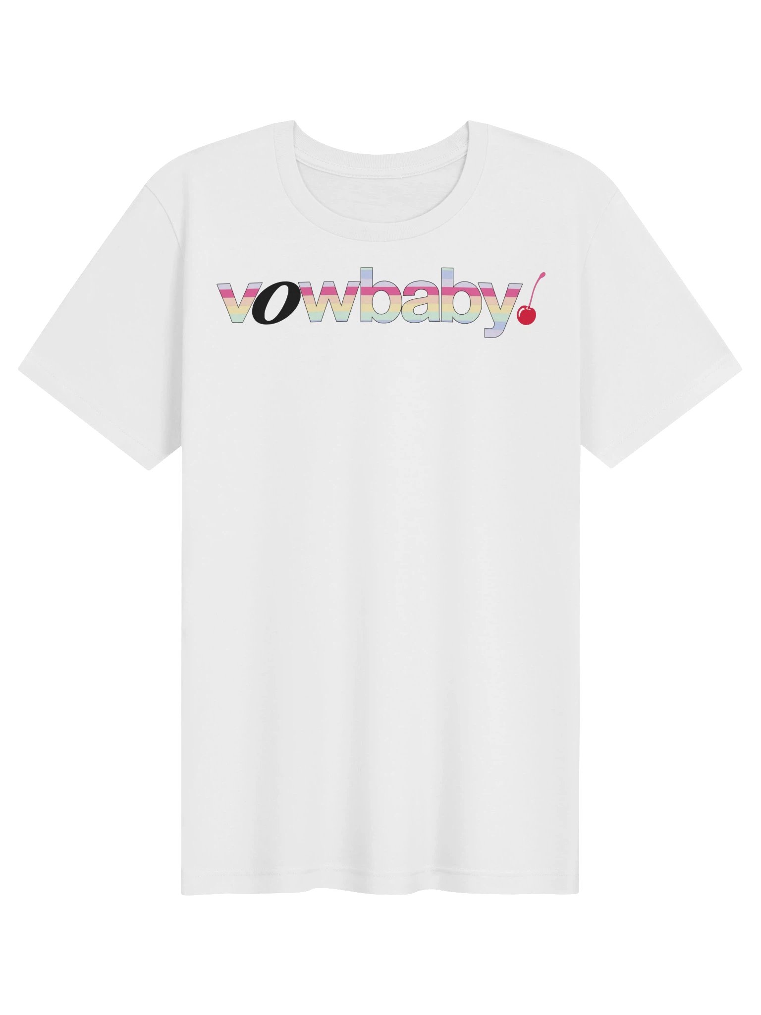 vowbaby Logo Tee · Rainbow product image (1)
