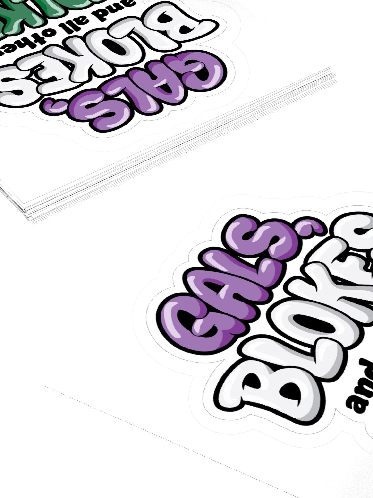 Genderqueer Pride Sticker product image (4)