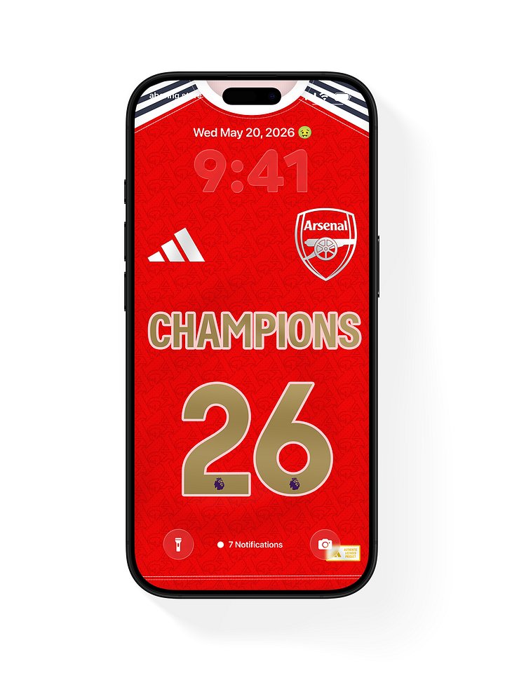 Arsenal Champions 2026 Wallpapers product image (1)