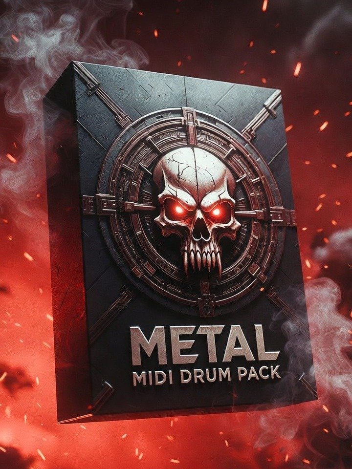 Modern Metal MIDI Drum Grooves Vol. 1 – Humanized Grooves product image (1)
