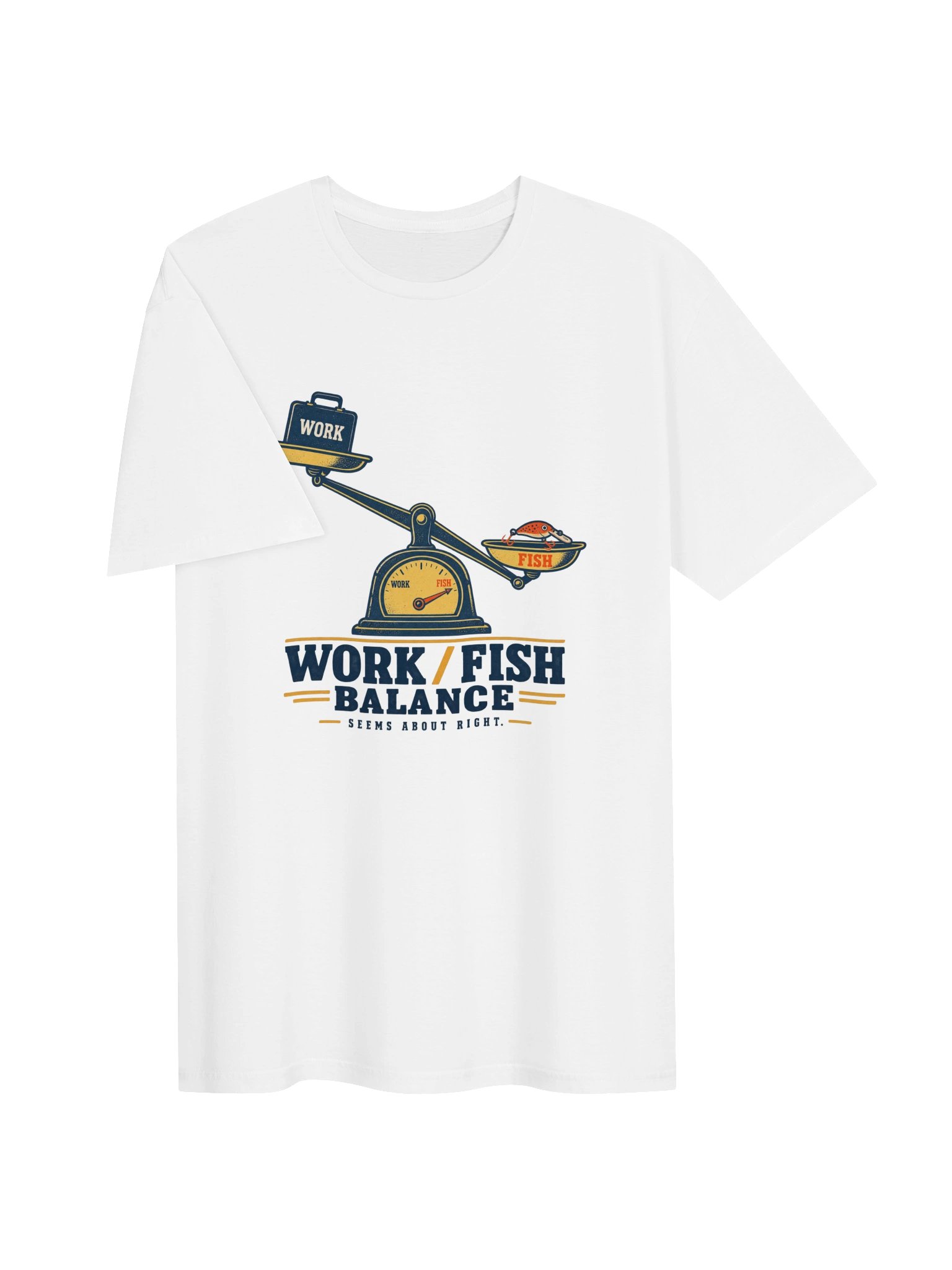 Work / Fish Balance T-Shirt product image (23)