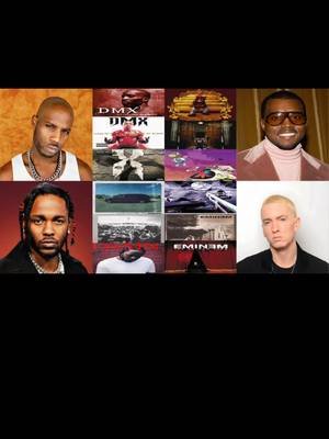 Who had the best 3 Album Run? #music #rap #kanyewest #eminem 