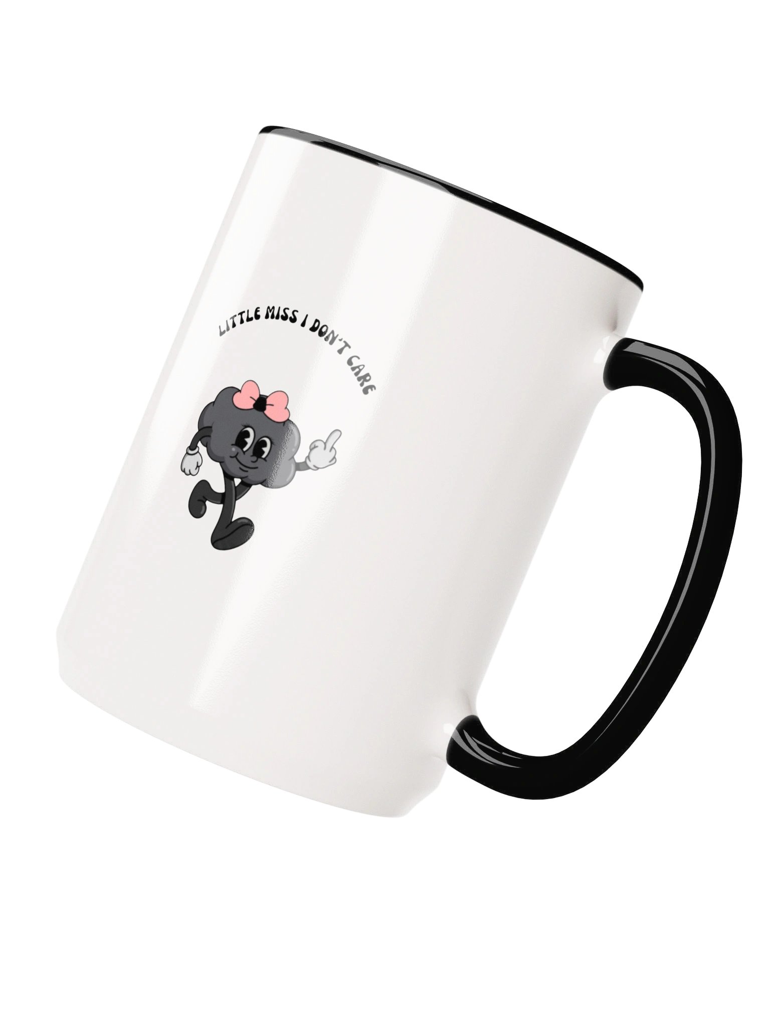 "LITTLE MISS I DON'T CARE" 15oz MUG product image (3)
