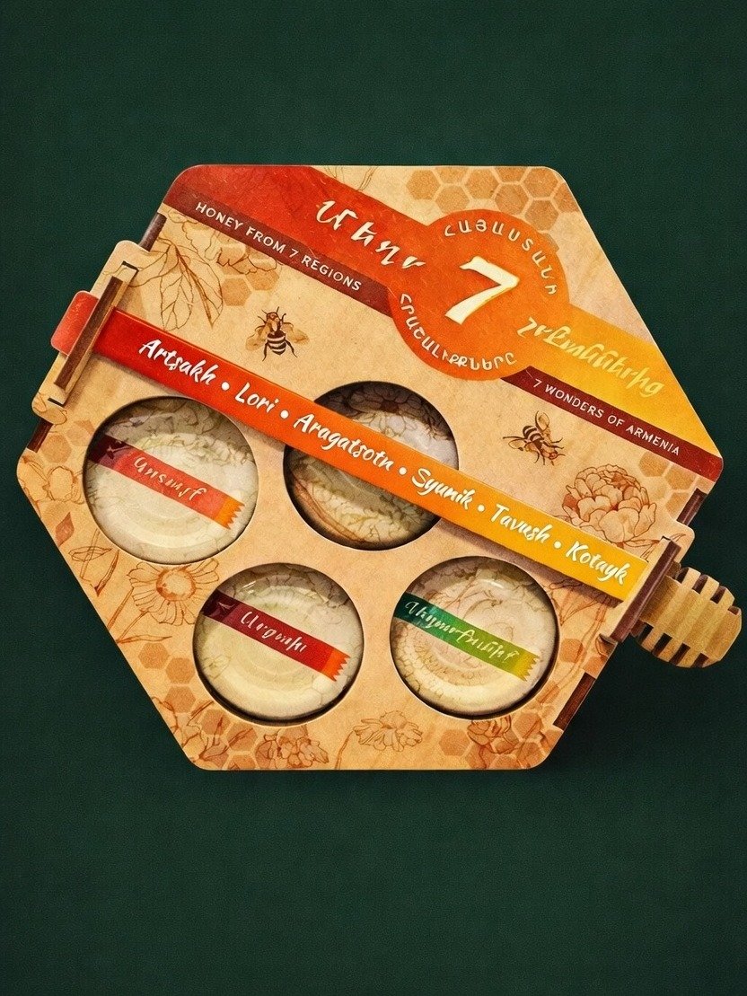 Raw Honey Gift Set from 7 Regions of Armenia product image (1)