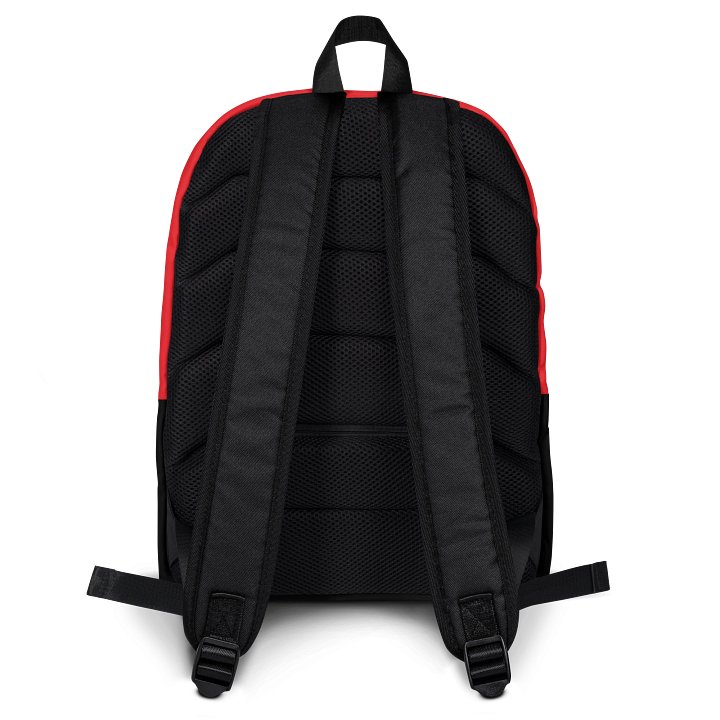 P54 Bold Letter Red Backpack product image (2)