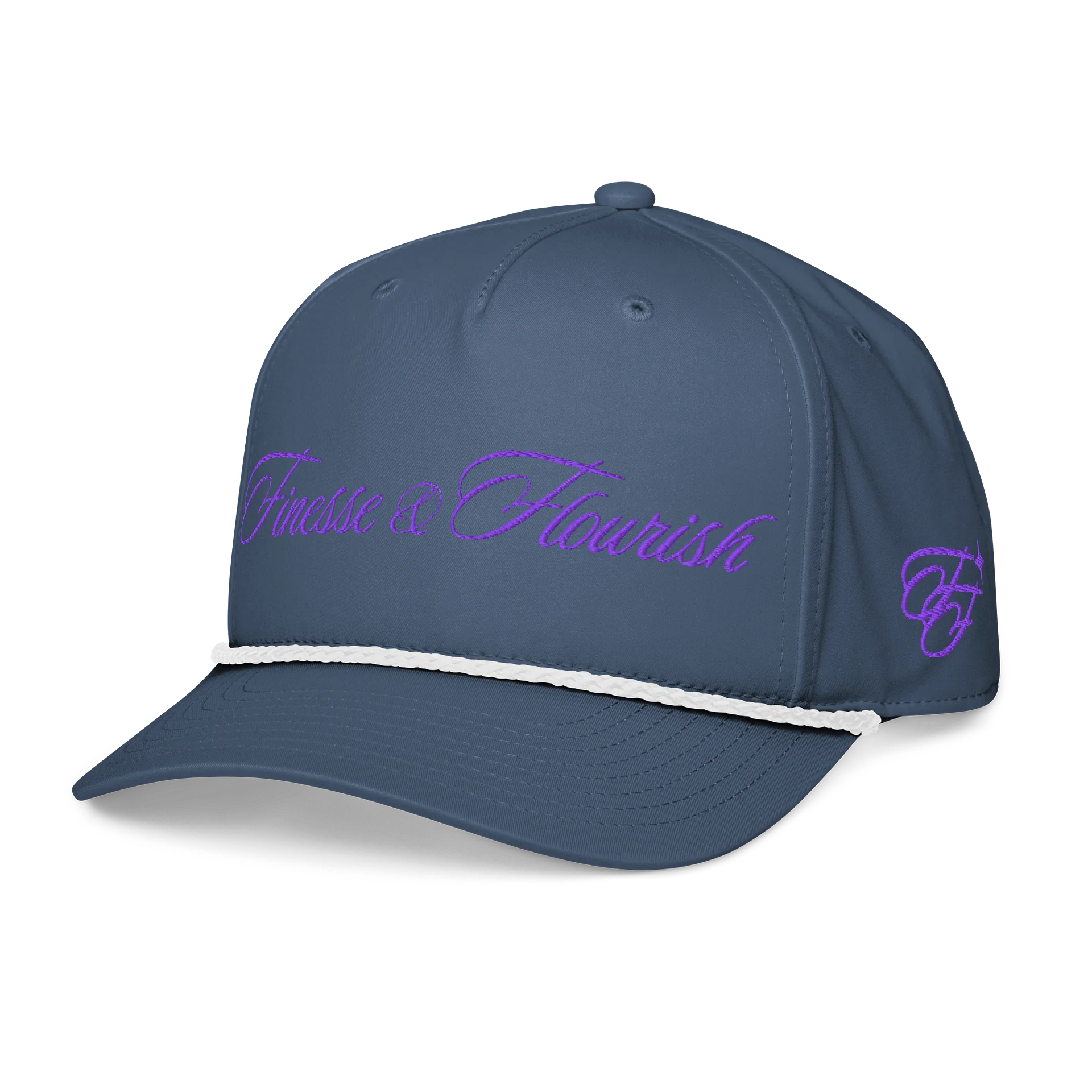 F&F Script Five-Panel Classic Rope Cap (PUR) product image (4)