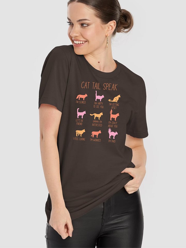 Cat Tail Speak Supersoft T-Shirt product image (2)