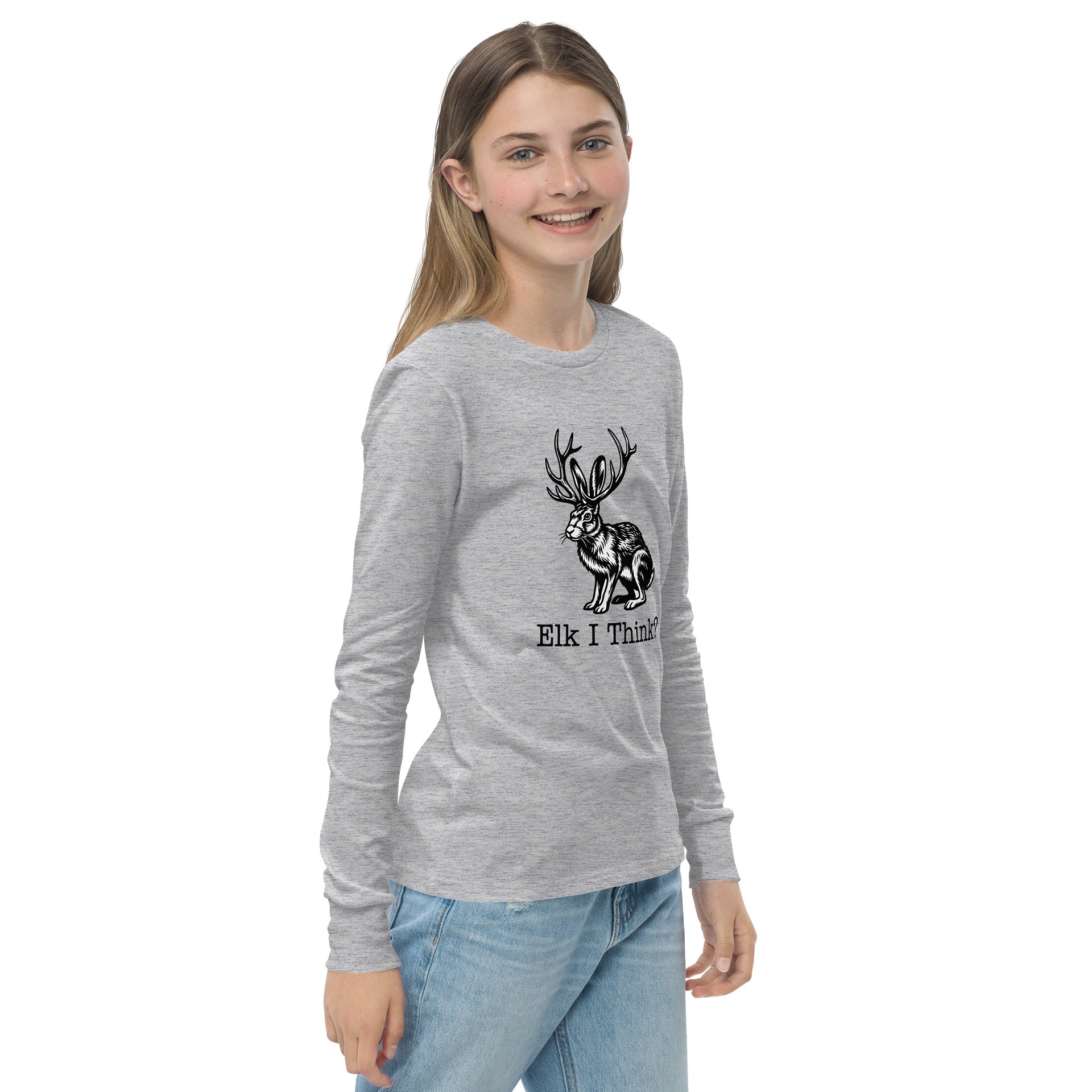 Elk I Think? Youth Long‑Sleeve Tee — From Range To Field product image (11)