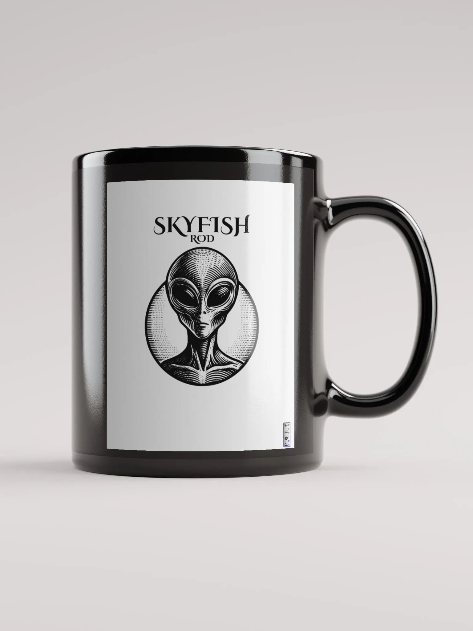 Skyfish Rod Monochrome Mug product image (2)
