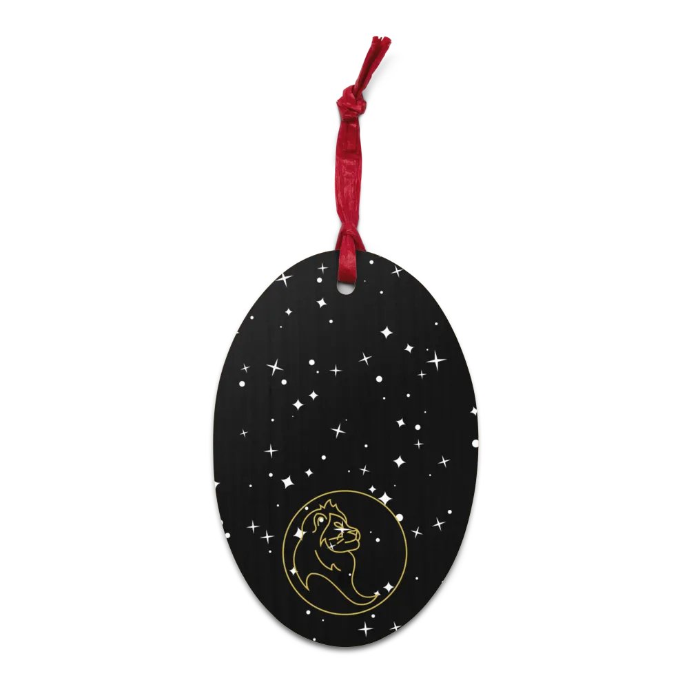 Celestial Leo Wooden Ornaments product image (9)