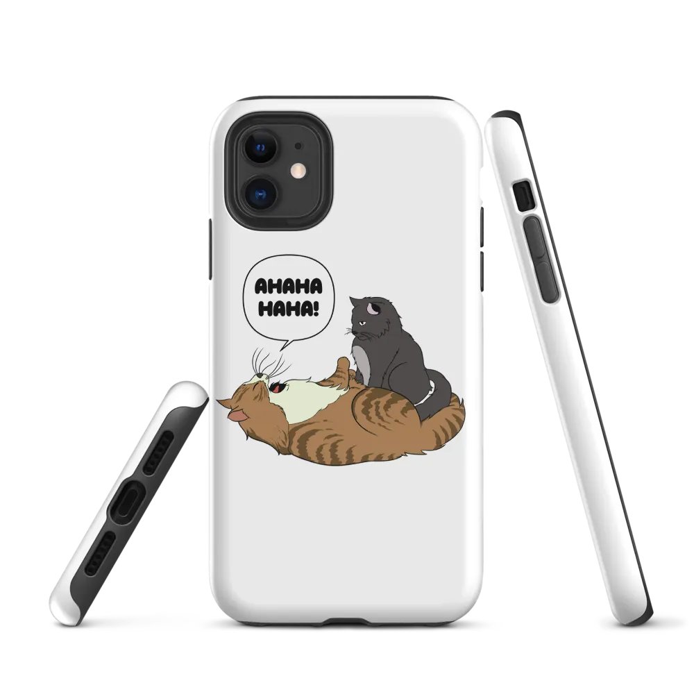 AHAHA Cat - Iphone Case product image (1)