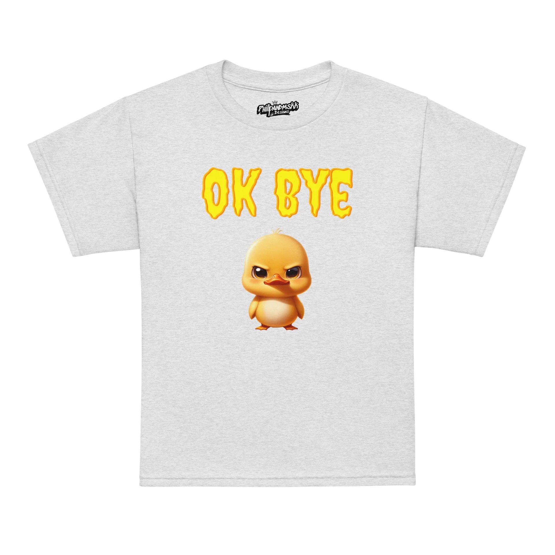 Quirky Duck 'OK BYE' Youth Sports Tee product image (72)