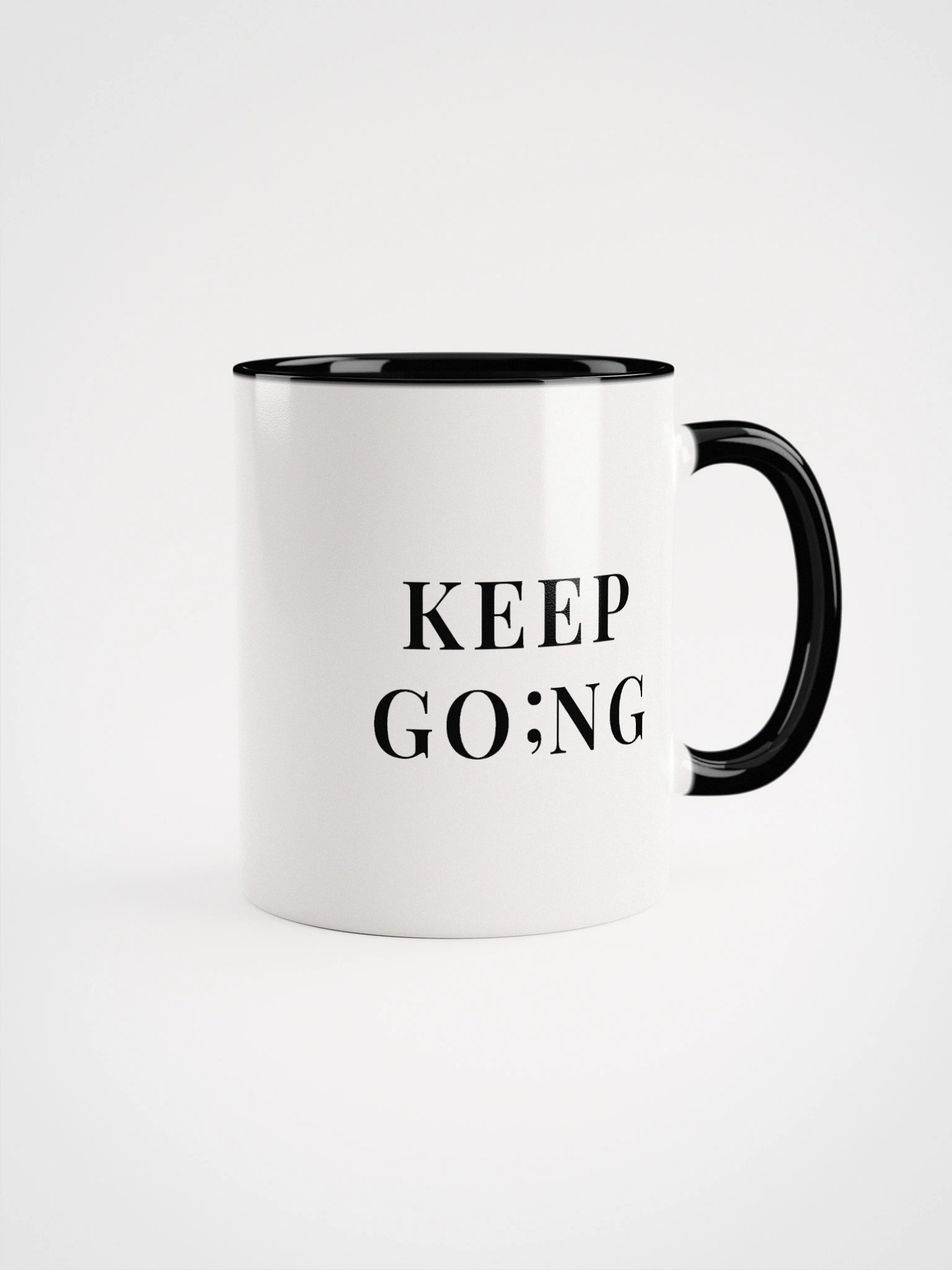 Keep Go;ng Statement Mug product image (1)