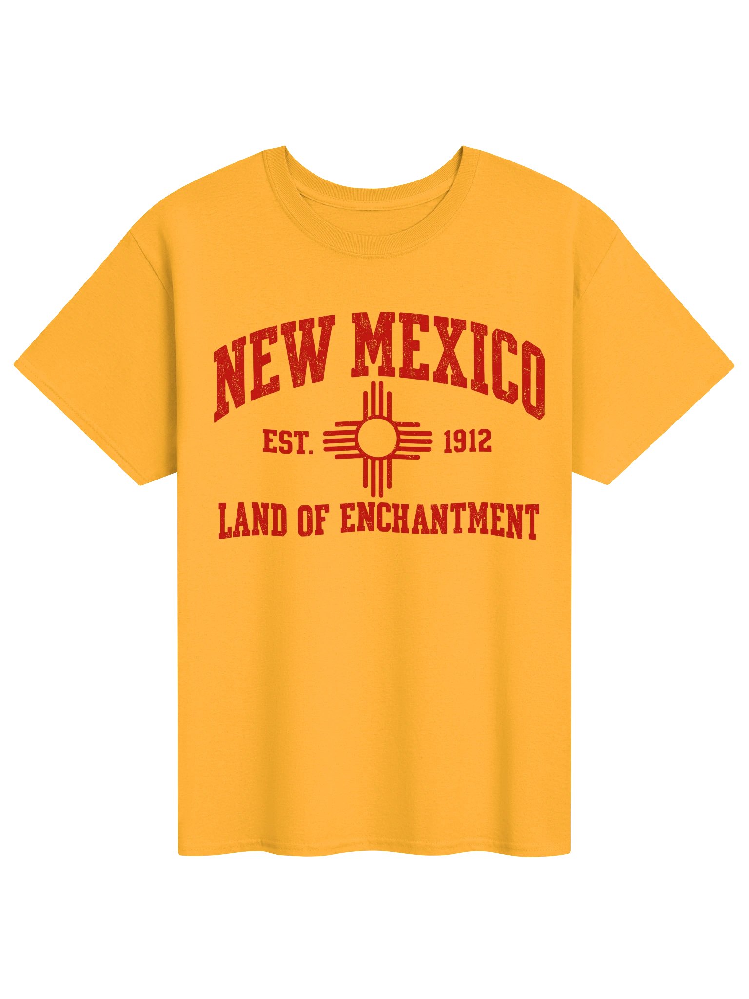 Vintage New Mexico T-Shirt | New Mexico EST. 1912 Land of Enchantment Tee | Zia Sun Symbol State Flag Shirt product image (1)