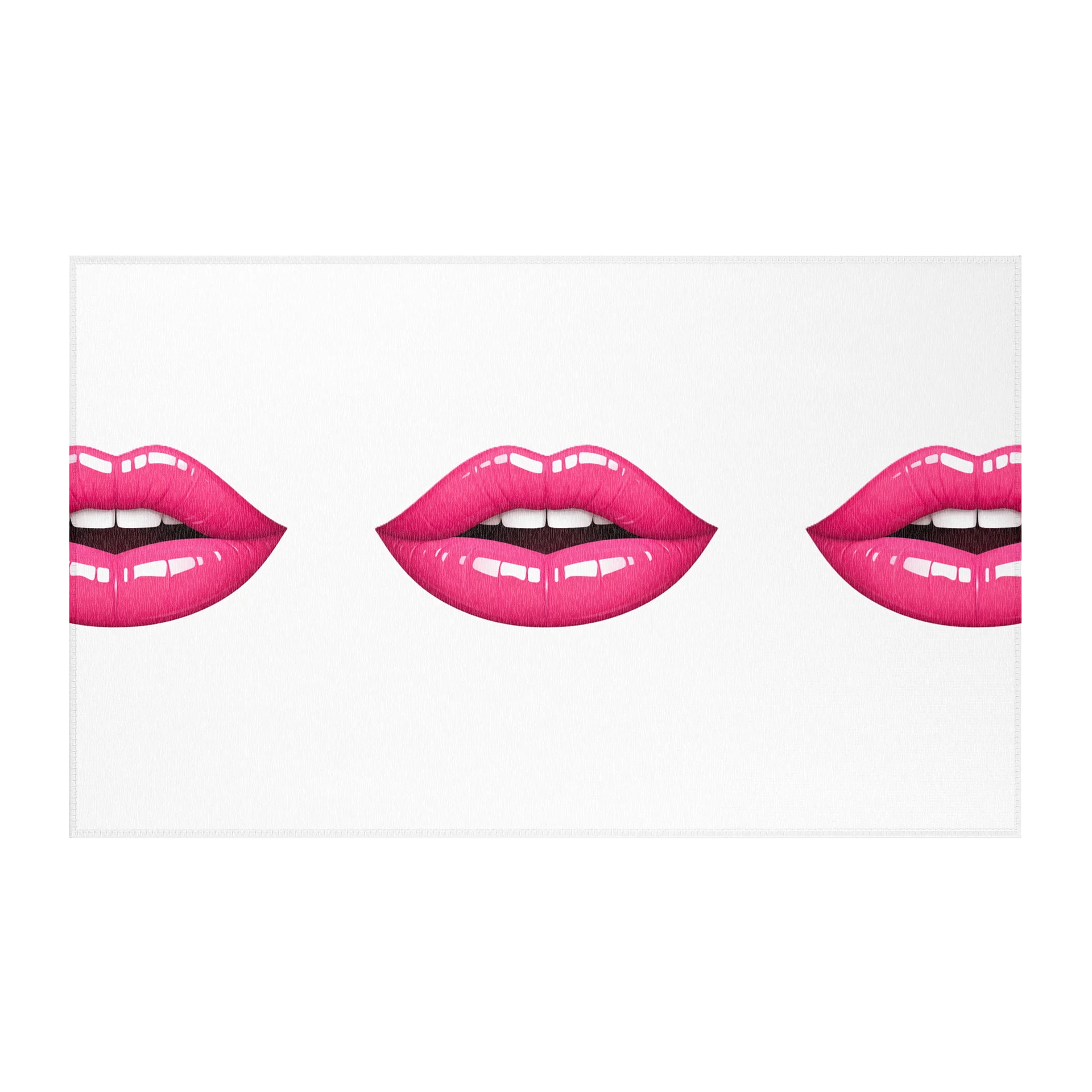 Triple Lips Office Rug 36″×60″ product image (1)