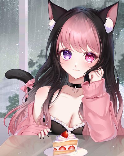 you make rainy days happy 🍰💕

————————————
art by gumaeart 🤍