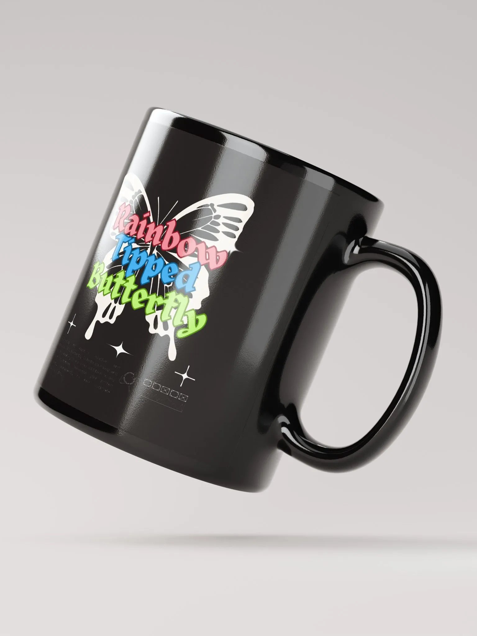 Rainbow Tipped Butterfly Mug product image (3)