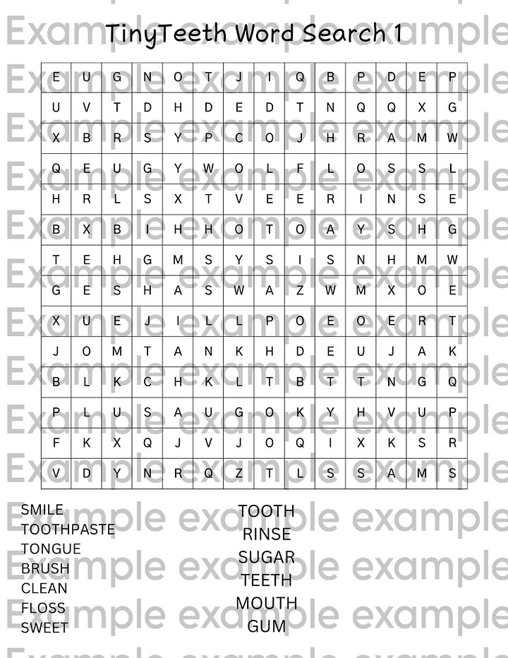 Dental Word Search Bundle product image (2)