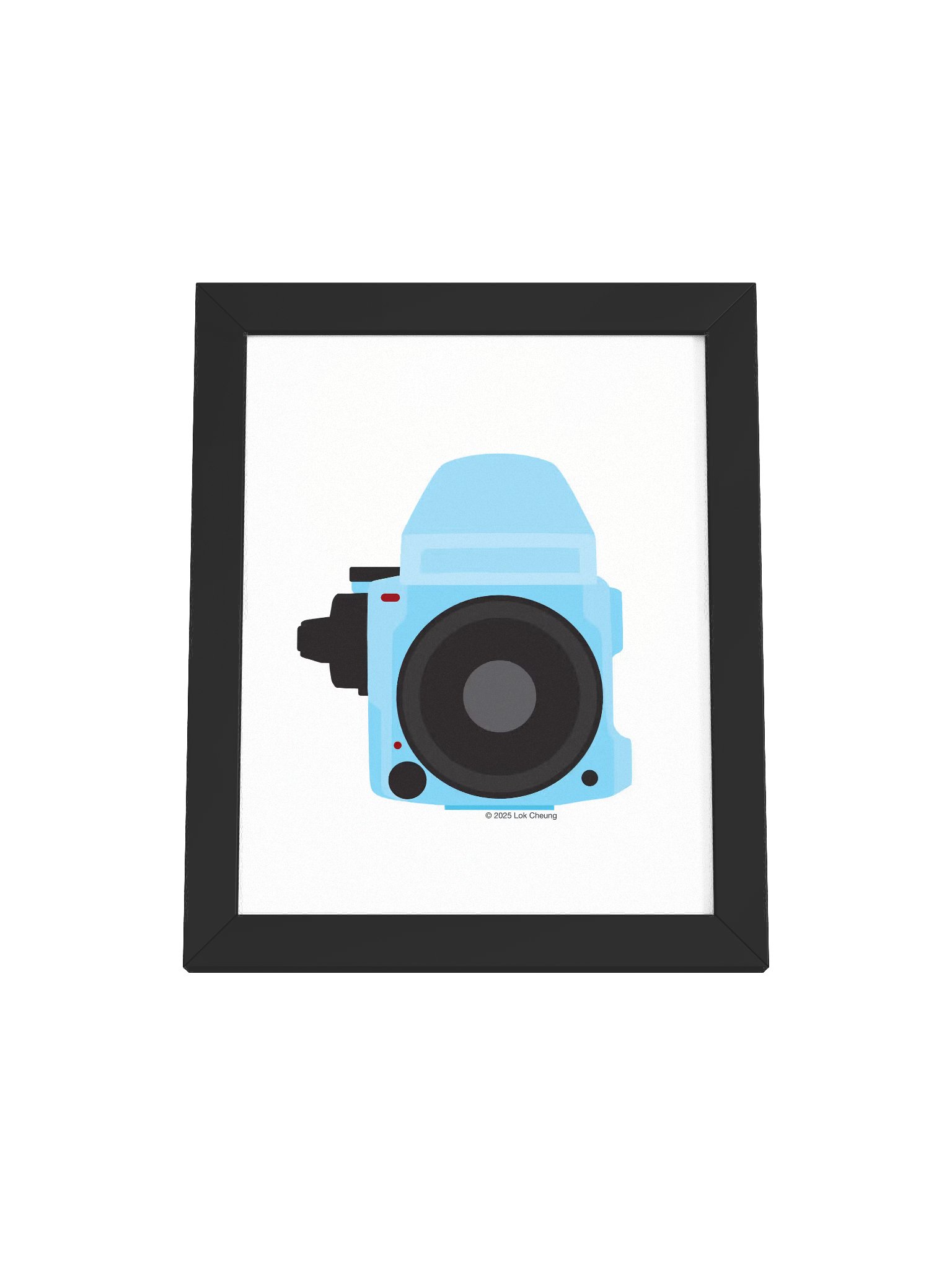 M 645 Blue - Framed Poster product image (10)