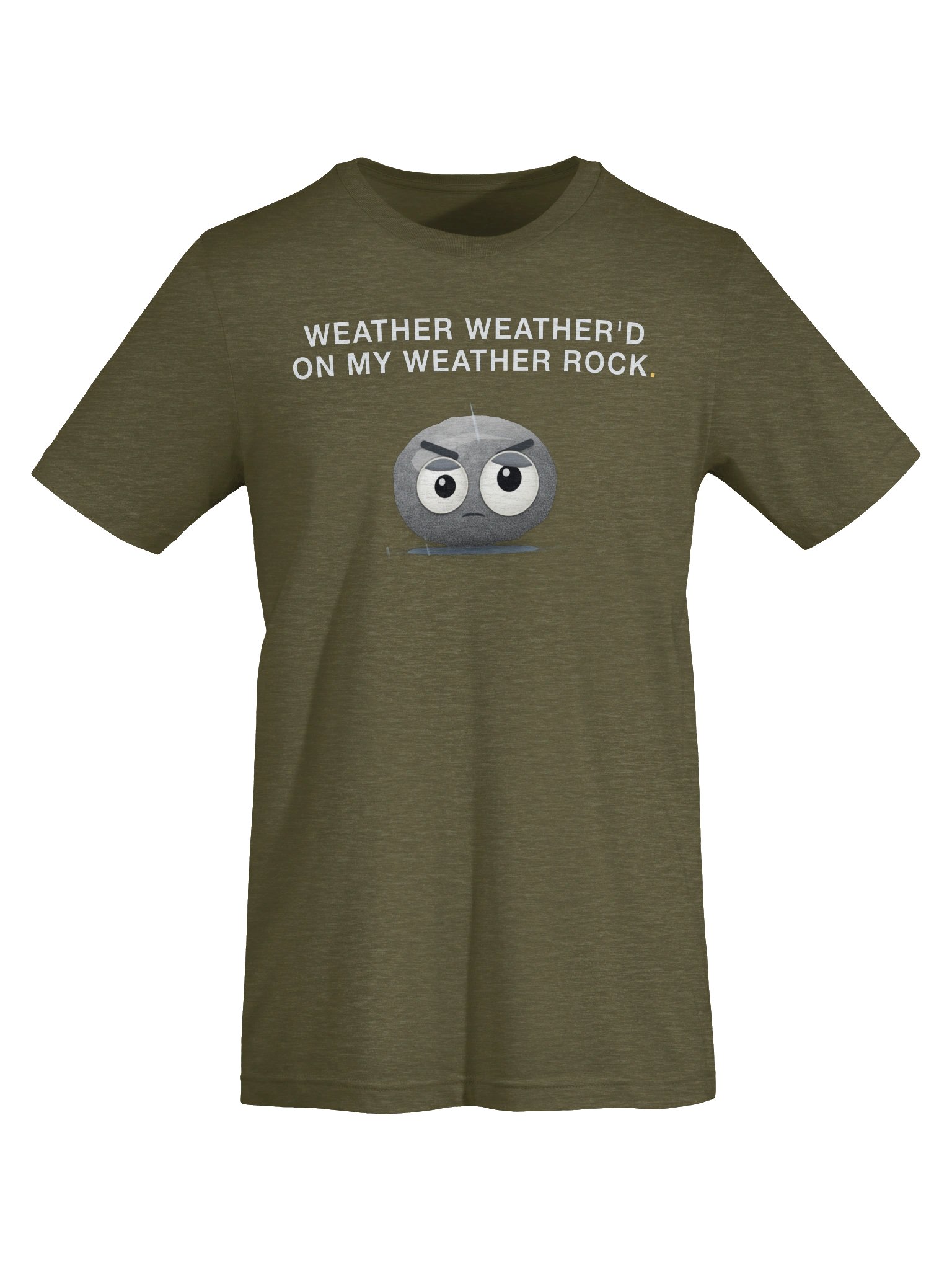 Weather Weather'd on My Weather Rock T-Shirt product image (7)