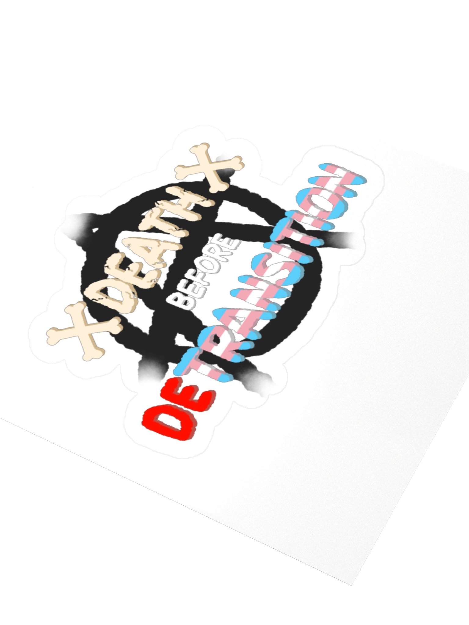 Death Before Detransition Sticker product image (7)